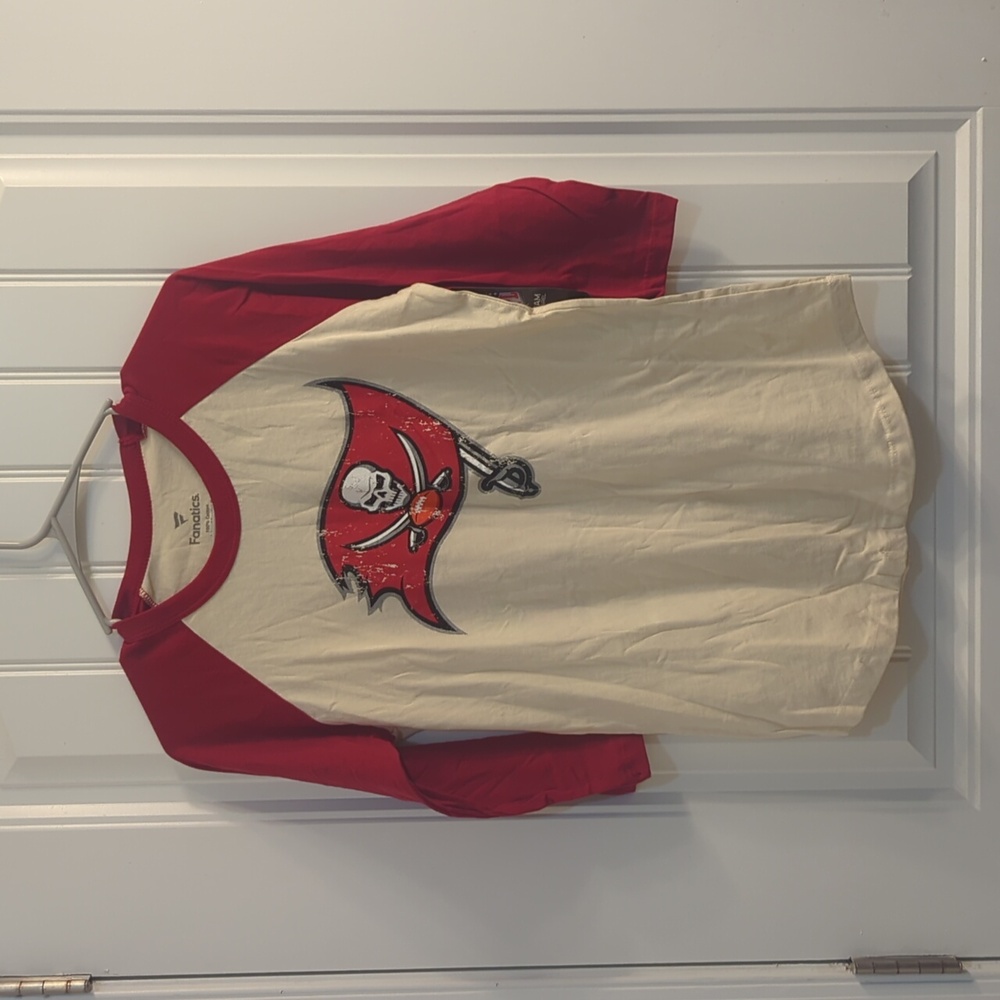NFL Tom Brady 3/4 Sleeve Tampa Bay Buccaneers T-shirt